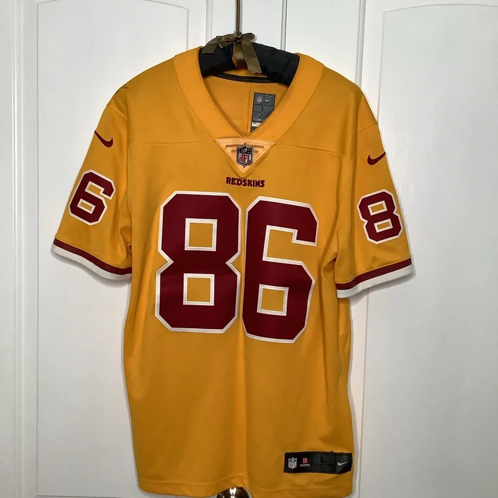 WASHINGTON REDSKINS Jordan Reed # 86 Signed Official NFL Nike Football Jersey - Picture 13 of 13